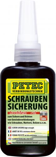 Petec Schraubensicherung Hochfest, 50 G