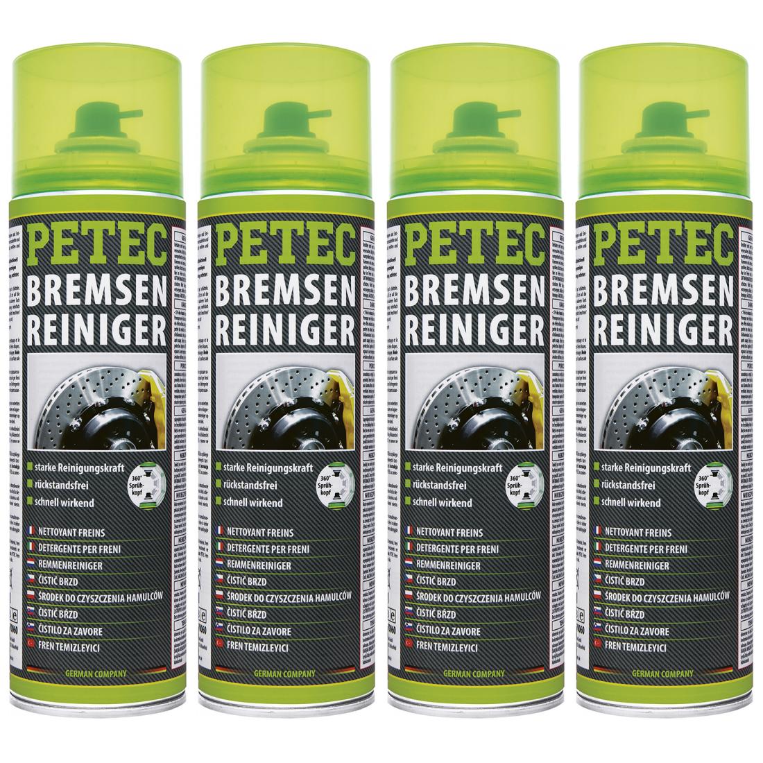 Petec Bremsenreiniger Spray 500ML  Petec Bremsenreiniger Spray 500ML