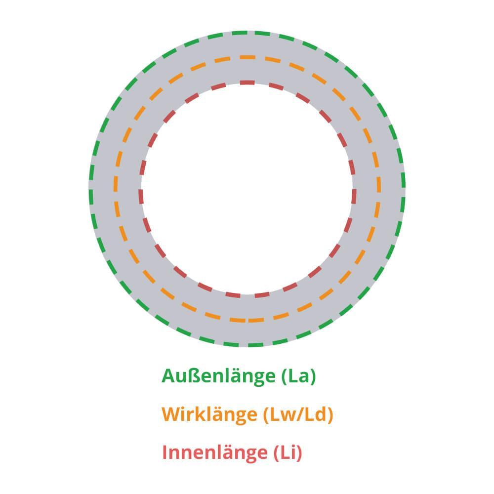 Keilriemen SPZ 2287 Lw - AV 10 x 2300 La DIN7753 V-Belt