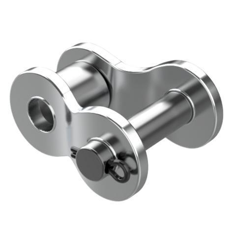 Gekröpftes Glied 10 B-1 mit Splint Gekröpftes Glied 10 B-1 mit Splint