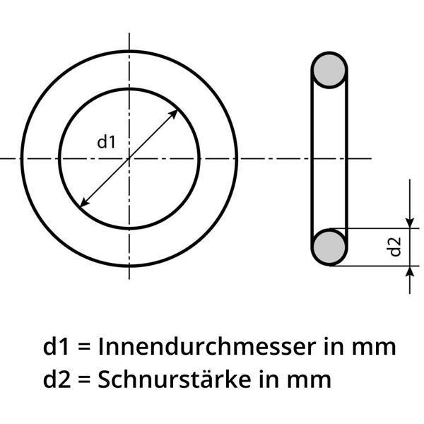 O-Ring 16 x 1 mm NBR70