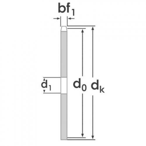 Kettenradscheibe KS 06 B-1 Z=11 (8 mm x 3 mm)