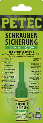 Petec Schraubensicherung Superfest, 5 G, SB-Karte