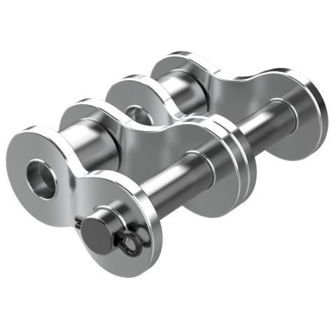 Gekröpftes Glied 08 B-2 mit Splint EuroChain Gekröpftes Glied 08 B-2 mit Splint EuroChain