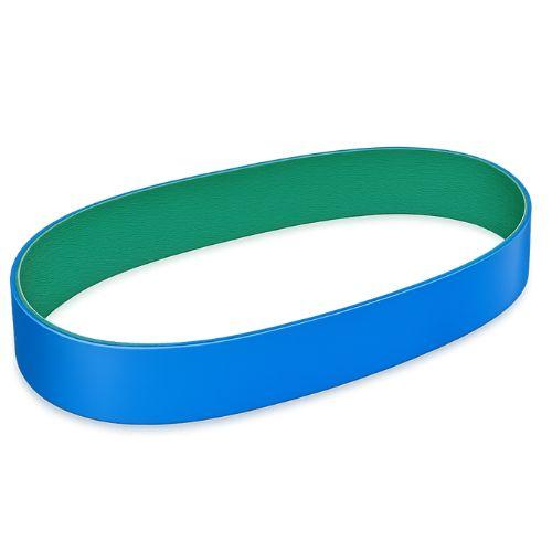 Hochleistungs-Flachriemen RAPPLON GGE15.25RFQ – 2,5 mm – Grau/Blau – nach Maß