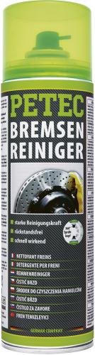 Petec Bremsenreiniger Spray 500ML - Auswahl: 1 Stück Dose a 500 ML Petec Bremsenreiniger Spray 500ML - Auswahl: 1 Stück Dose a 500 ML